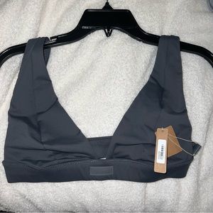 NWT SKIMS PLUNGE SWIM TOP
